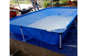 Bể bơi lắp ghép cỡ nhỏ  KT : 3m x 2.01mx