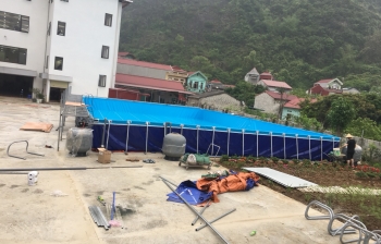 Dự án bể bơi lắp ghép tại Xã Tân Thanh – Huyện Văn Lãng – Tỉnh Lạng Sơn